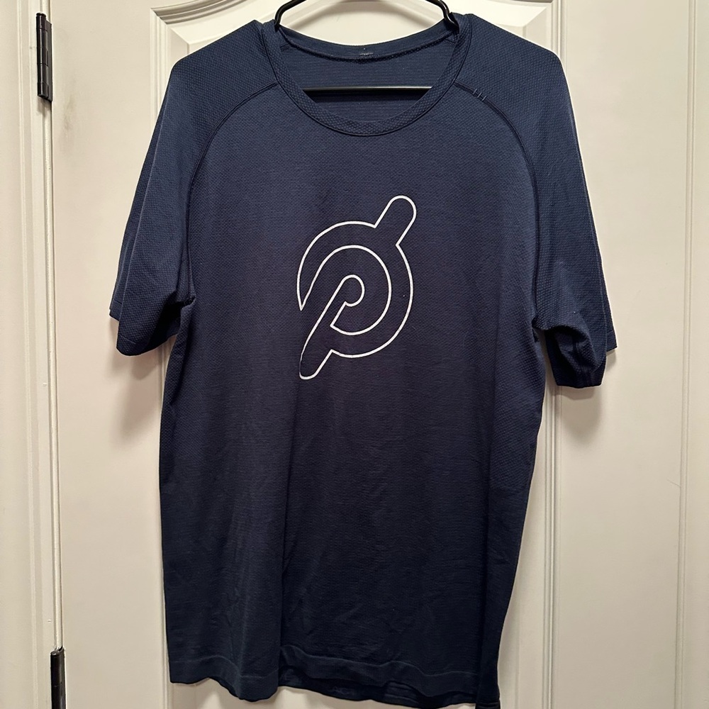 Lululemon Navy Blue Peloton Men's Shirt